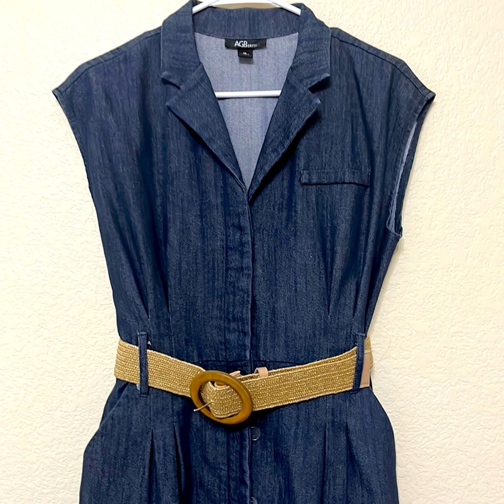 Denim dress